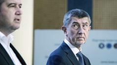 Andrej Babiš a Jan Hamáček