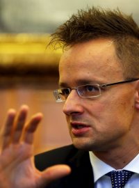 Maďarský ministr zahraničních věcí Péter Szijjártó