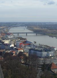 Bratislava pohled na město