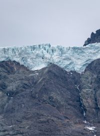 Ledovec v peruánských Andách