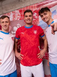 Fotbalová reprezentace bude mít na evropském šampionátu nové dresy