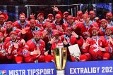Hokejisté Třince slaví mistrovský titul