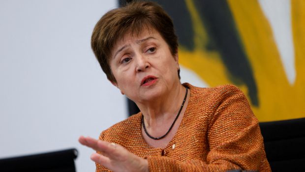 Šéfka Mezinárodního měnového fondu Kristalina Georgievová