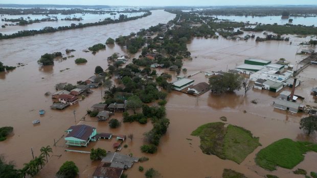 Povodně v brazilském Rio Grande