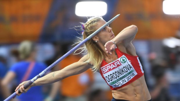 Nikola Ogrodníková vyhrála stříbro hodem dlouhým 61,85 metru