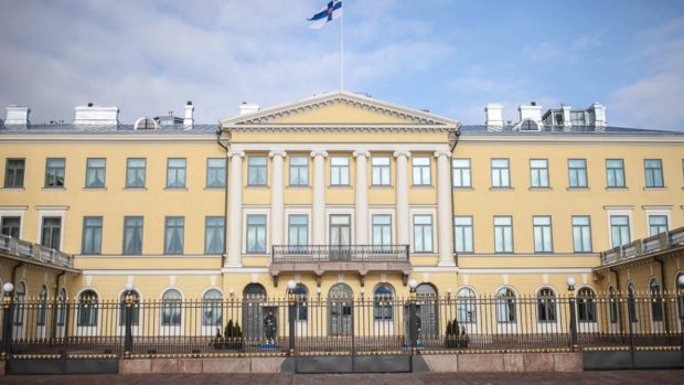 Presidentský palác v Helsinkách