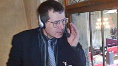 Reportér Radiožurnálu Jaroslav Skalický