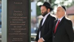 Památník zmizelých na brněnském nádraží připomíná transporty židů do koncentračních táborů