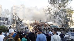 Letecký útok v Damašku poškodil budovu íránského konzulátu a zničil vedlejší budovu