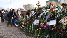 Hrob Alexeje Navalného na Borisovském hřbitově v Moskvě