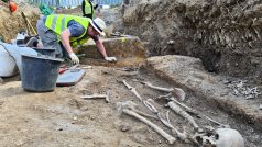 Archeologové už našli několik kosterních ostatků