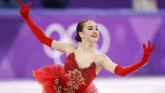 Alina Zagitovová je v 15 letech první ruskou olympijskou vítězkou v Pchjongčchangu