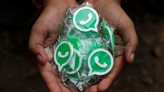 Do indických voleb se zapojí komunikační aplikace WhatsApp. Bude ověřovat falešné zprávy (ilustrační snímek)
