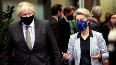Jednání mezi britským premiérem Borisem Johnsonem a předsedkyní Evropské komise Ursulou von der Leyenovou