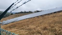 Fotovoltaická elektrárna na Moldavě