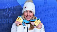 Ester Ledecká a její dvě olympijská zlata