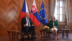 Soukromé setkání prezidentů Miloše Zemana a Zuzany Čaputové