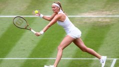 Petra Kvitová se na Wimbledonu probojovala do osmifinále