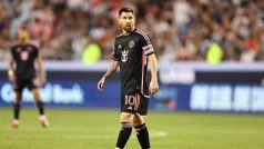 Argentinský fotbalista Lionel Messi oslavil návrat do sestavy Inter Miami gólem
