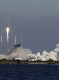 Start rakety Falcon 9 z Mysu Canaveral
