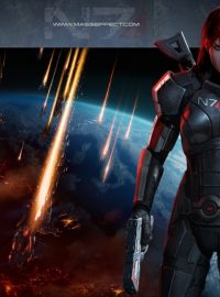 Počítačová hra Mass Effect 3 - velitelka Shepardová