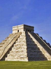 Pyramida ve slavném mayském městě Chichén Itzá