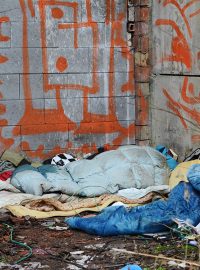 U haly ČSTV často přespávají bezdomovci