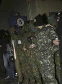 Proruští separatisté ve východoukrajinském Mariupolu