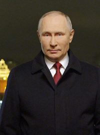 Vladimir Putin během novoročního poselství