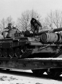 Odsun sovětských vojsk z Frenštátu 26. února 1990