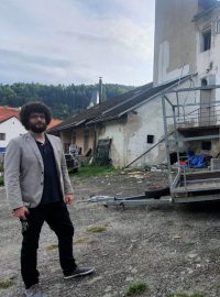 Martin Neudörfl mladší, syn investora, který má obnovu bývalého panského pivovaru v Rožmberku nad Vltavou na starosti.