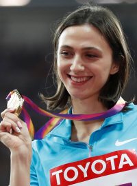 Hvězdná výškařka Maria Lasickeneová po nedělním prodloužení suspendace ruské atletiky zkritizovala národní svaz a celé atletické prostředí ve své zemi