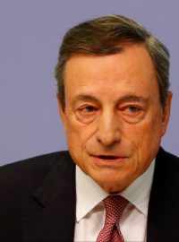 Šéf Evropské centrální banky (ECB) Mario Draghi