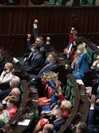 Polští poslanci v Sejmu