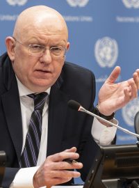 Jednání Rady bezpečnosti OSN povede celý duben ruský velvyslanec Vasilij Něbenzja