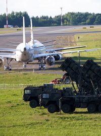 Kolem vilniuského letiště jsou kvůli summitu rozmístěny německé systémy protivzdušné obrany Patriot