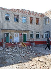 Následky útoku v Bělgorodské oblasti
