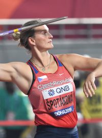 Barbora Špotáková na mistrovství světa v Dauhá