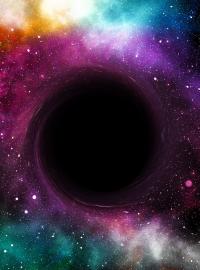 Černá díra (ilustrační foto)