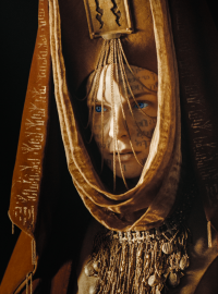Rebecca Ferguson jako Lady Jessica ve snímku Duna: Část druhá