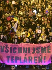 Pochod „Nebudeme mlčet“ proti násilí na LGBT+ lidech, 21. října 2022, Praha