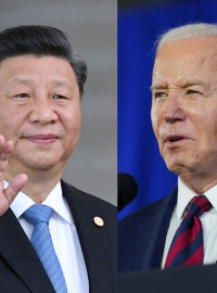 Prezident Číny Si Ťin-pching hovořil po telefonu se svým americkým protějškem Joem Bidenem