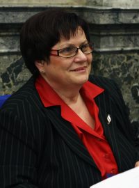 Marie Benešová zasedání vlády 2013