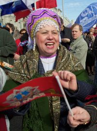 Prvomájové oslavy mají v Rusku obvykle velmi oficiální charakter a organizují je odbory blízké kremelskému režimu