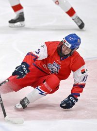 Marek Daníček přispěl k výhře hokejistů do 18 let nad Švýcary