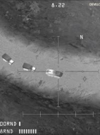 Záběr ze hry AC-130 Gunship Simulator, kterým ruské ministerstvo chtělo dokázat, že Spojené státy podporují Islámský stát