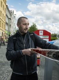 Zdeněk Jahn, iniciátor strhávání nelegální reklamy ve veřejném prostoru, Palmovka
