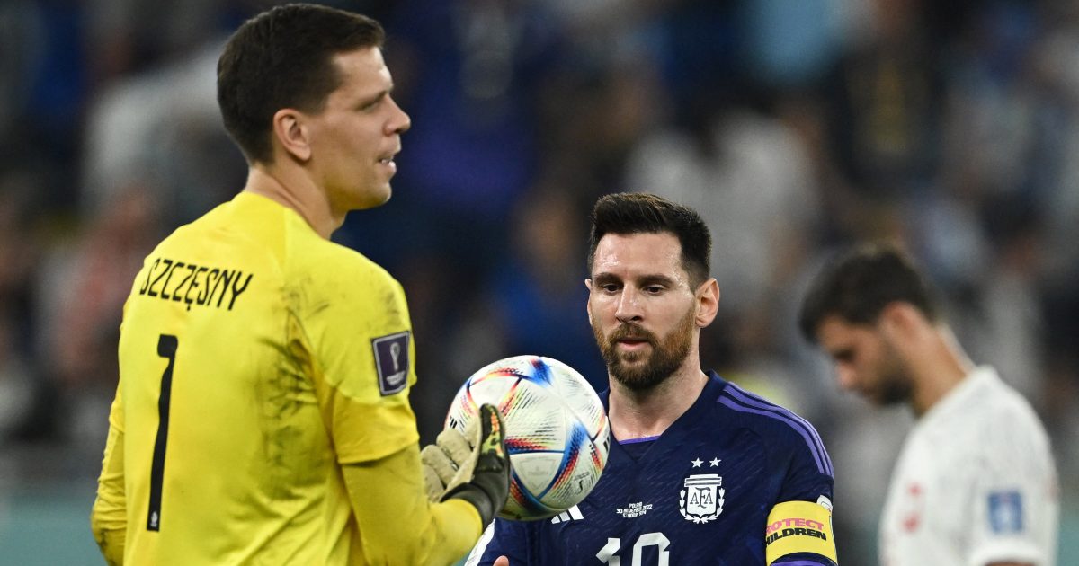 Szczesny satset Messi på at dommeren ikke ville dømme straffen.  Han tapte veddemålet, men fanget straffen |  iRADIO