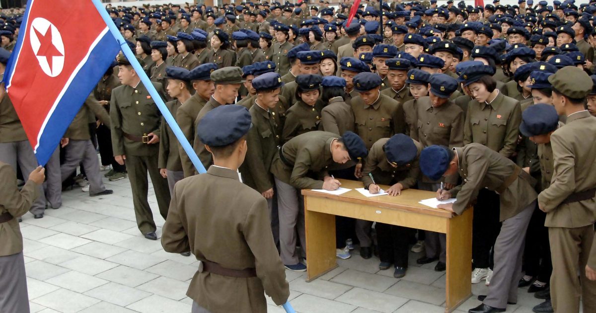 1.4 million people joined the army in 3 days, the DPRK claims iRADIO