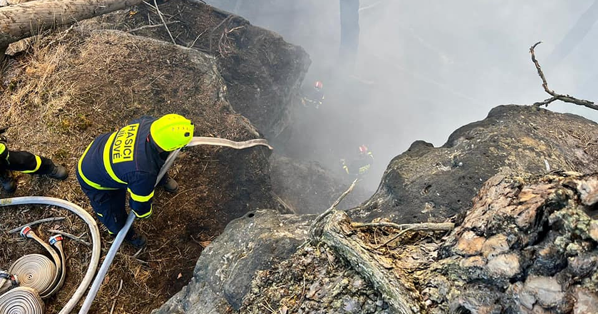 Slovacchia, Polonia e Italia aiuteranno la Repubblica Ceca a spegnere l’incendio di Hřensk.  La polizia indaga sulle cause |  iRADIO